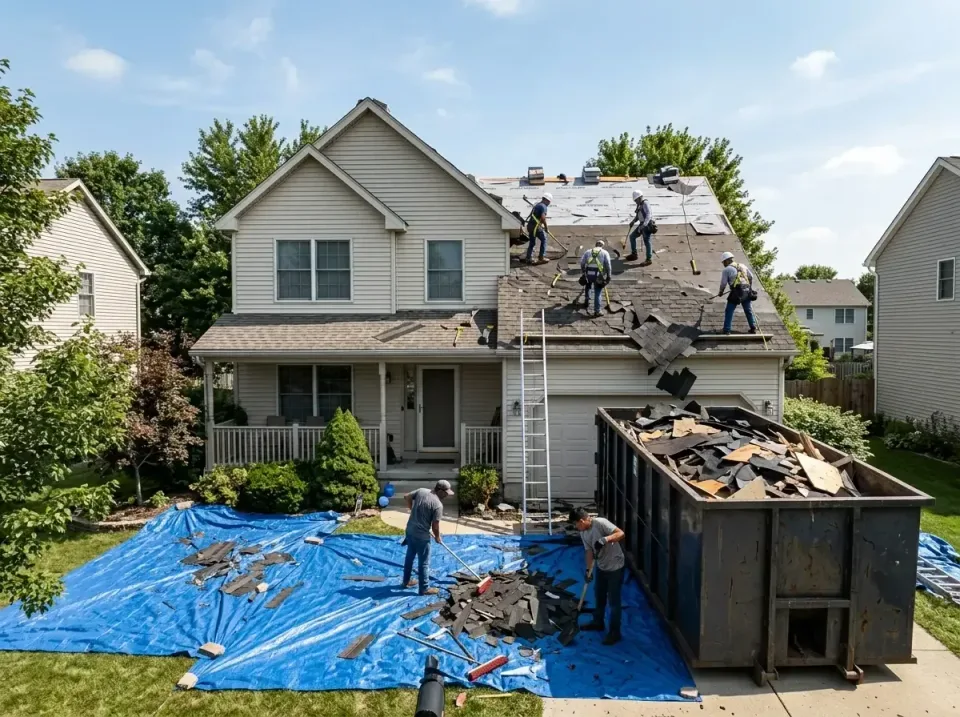 roof-replacement-debris-remova-004 — frequently asked questions, Cheapest Dumpster Rentals in Louisville, OH